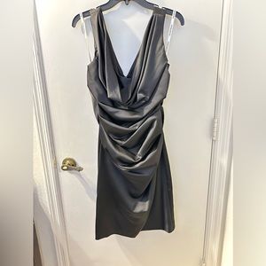Size 10 David’s Bridal black bridesmaid dress